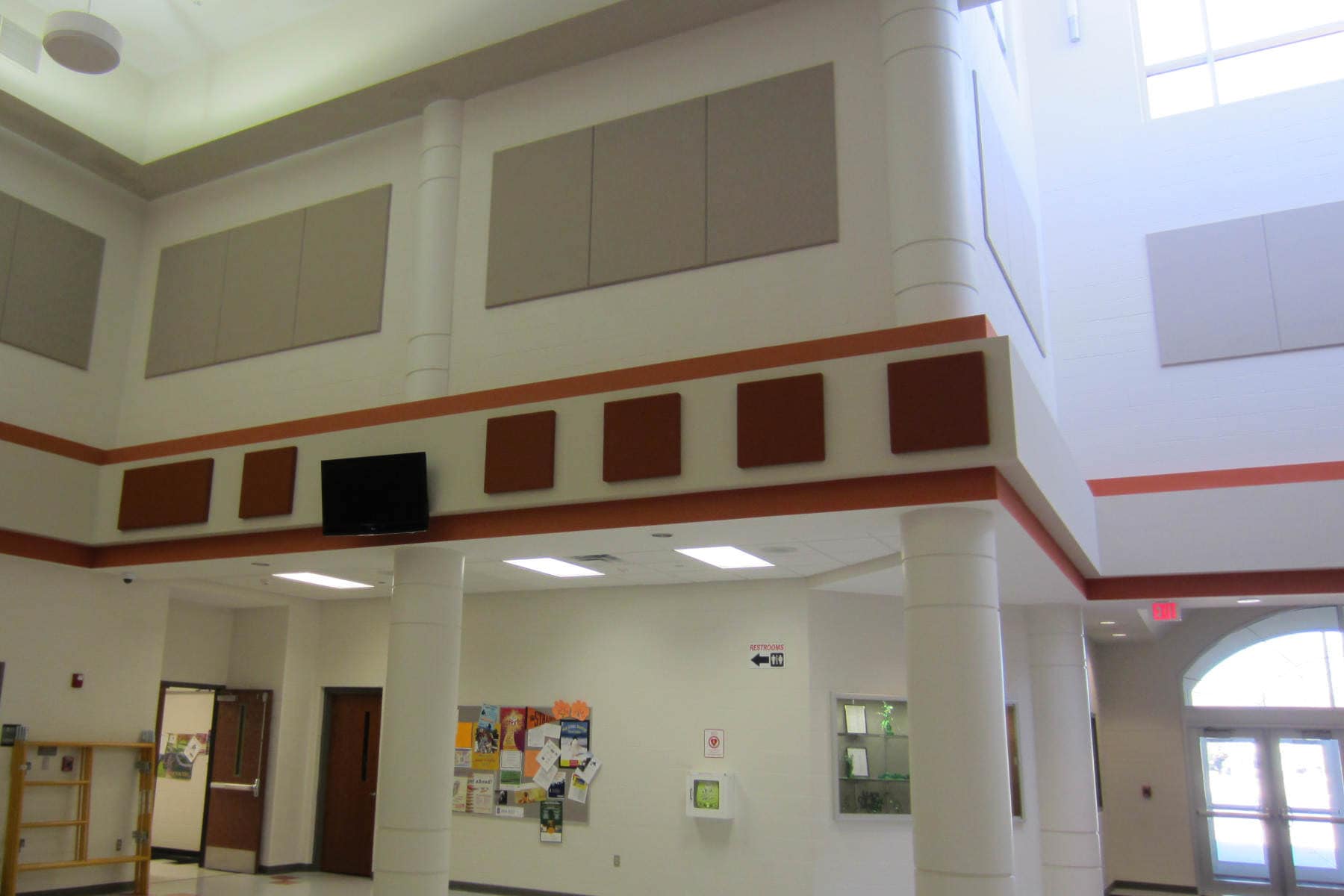 High School with Standard Series Acoustic Panels