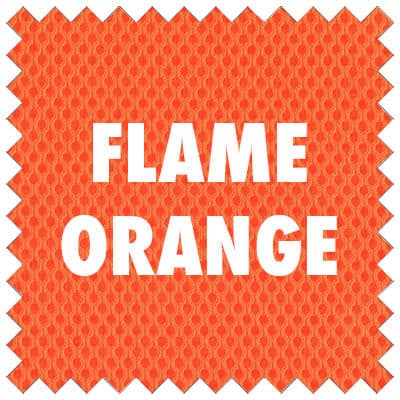 Mesh Flame Orange Fabric Swatch